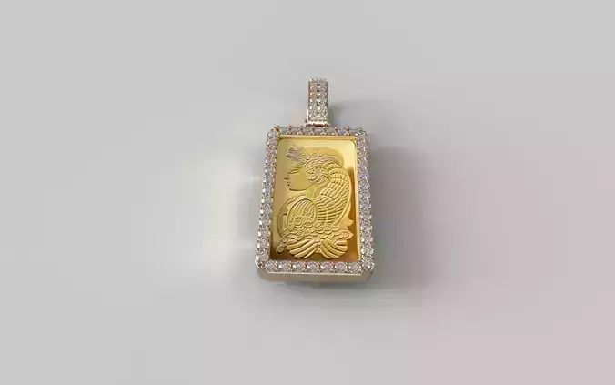 Suisse Pamp Frame v2 - Half Ounce - 2mm Diamond