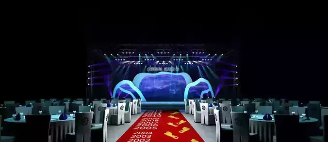 Stage party concert fashion catwalk T station  128