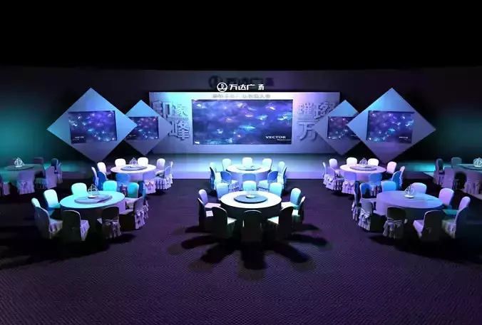 Stage party concert fashion catwalk T station  131