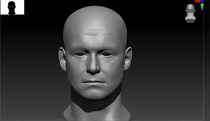 Homelander Antony Starr 3d face