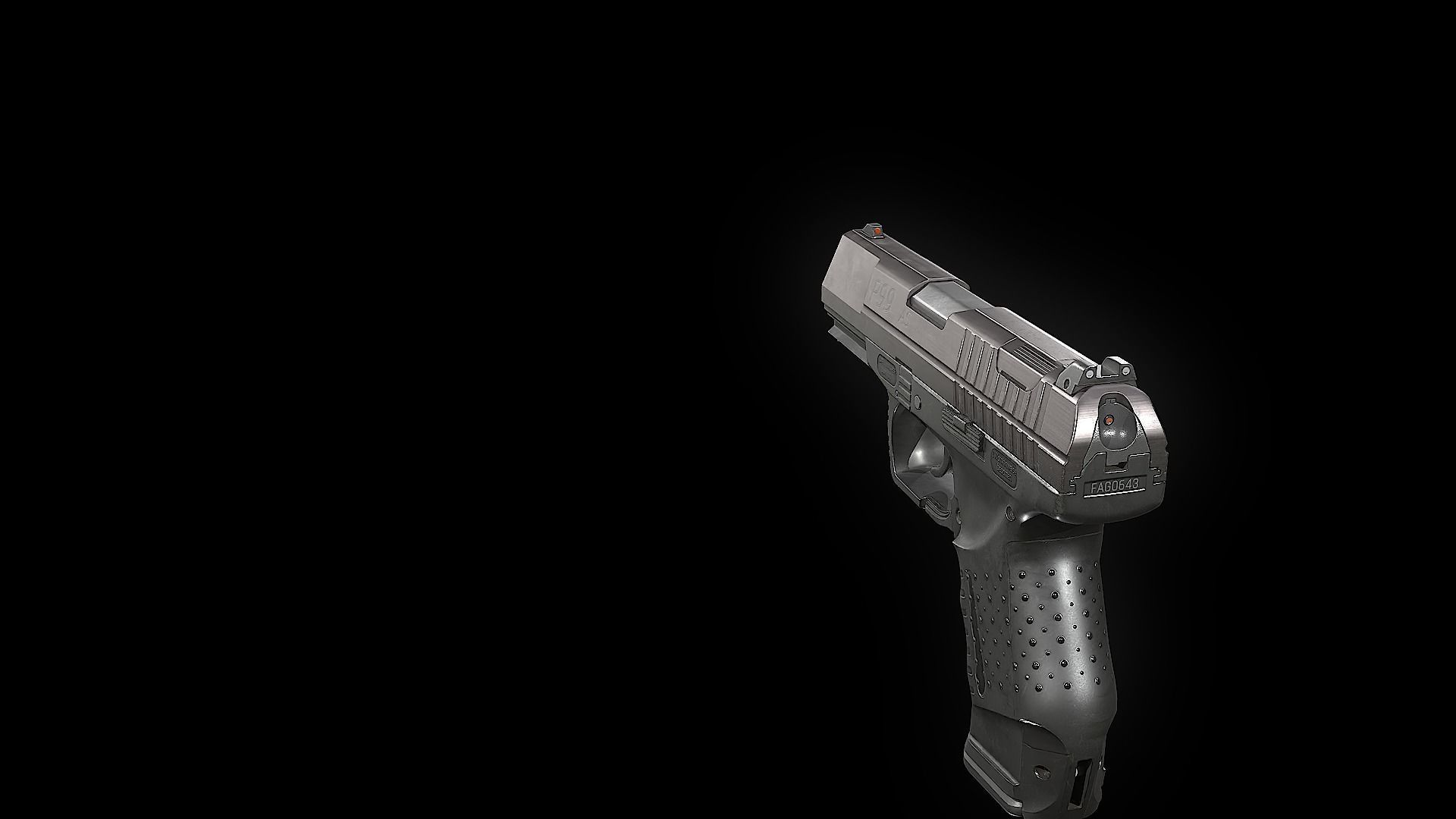 P99 game ready Low-poly 3D model_11