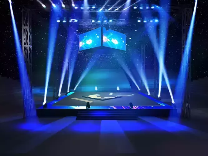 Stage party concert fashion catwalk T station  134