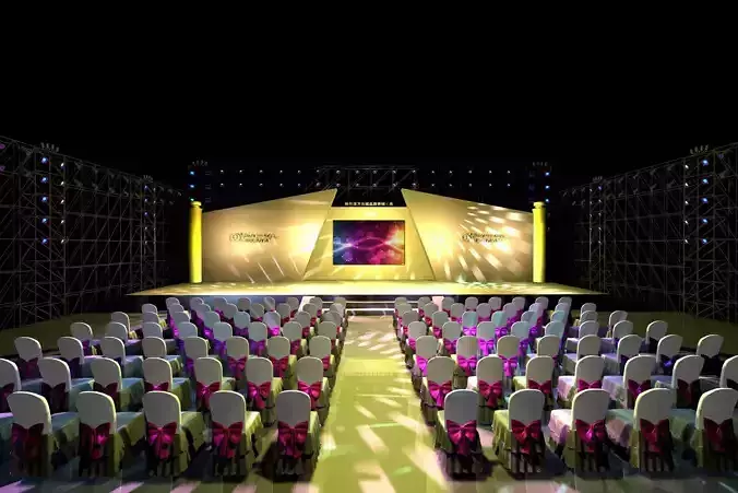 Stage party concert fashion catwalk T station  135