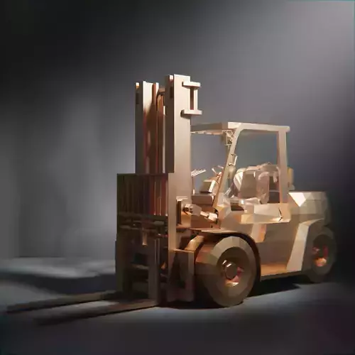 Forklift Free 3D model