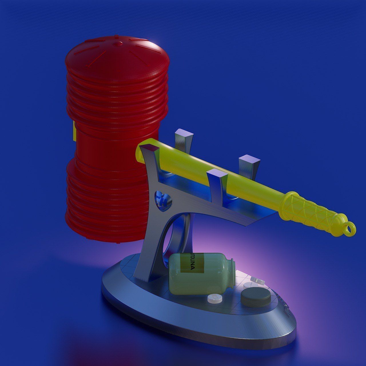 Chipote Chillon 3D print model_2