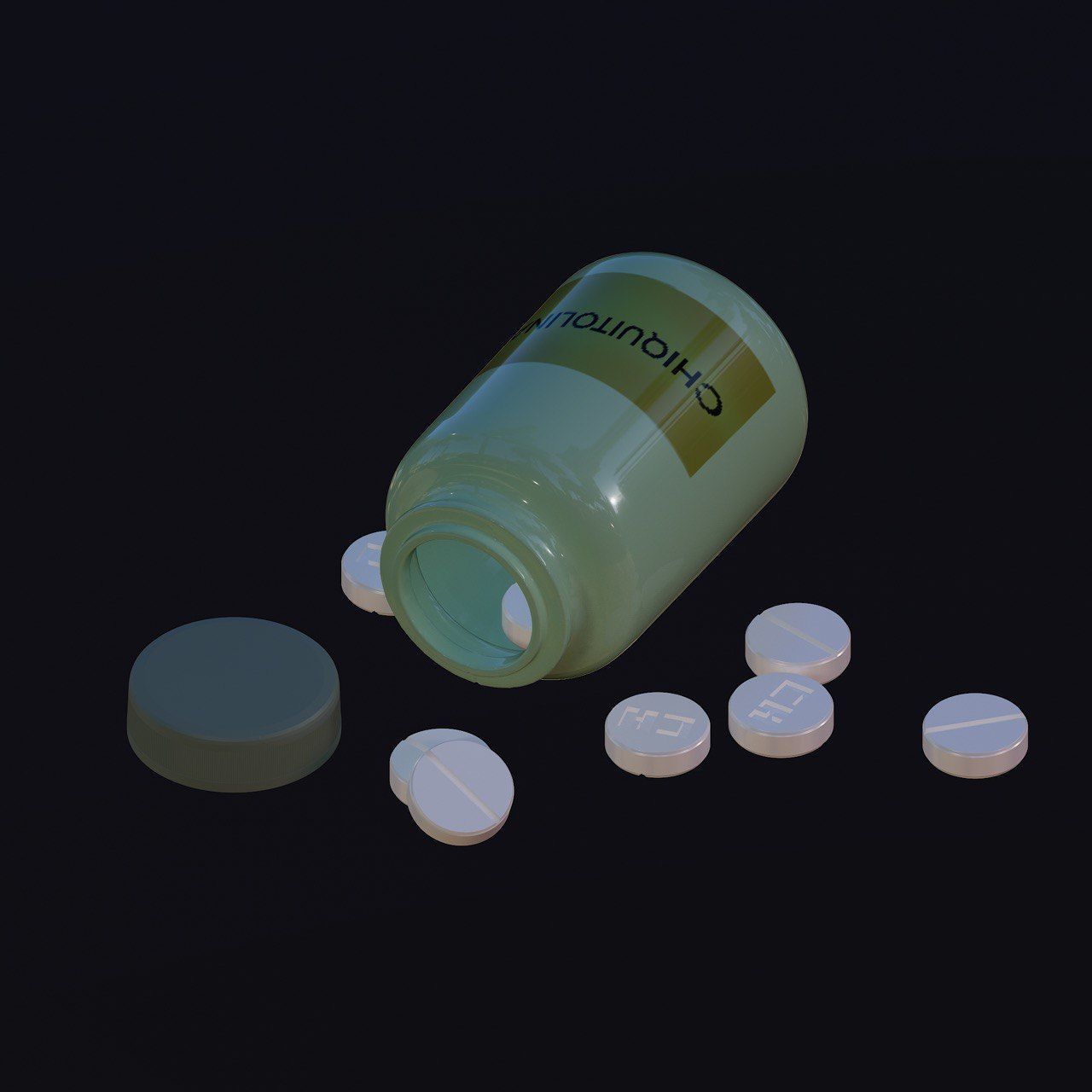 Chipote Chillon 3D print model_4