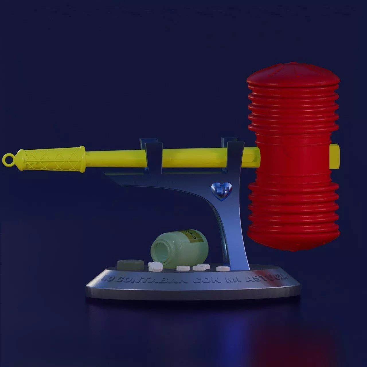 Chipote Chillon 3D print model_0