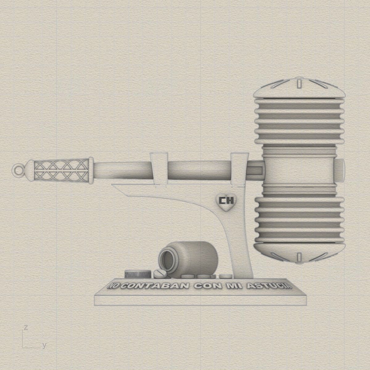 Chipote Chillon 3D print model_10