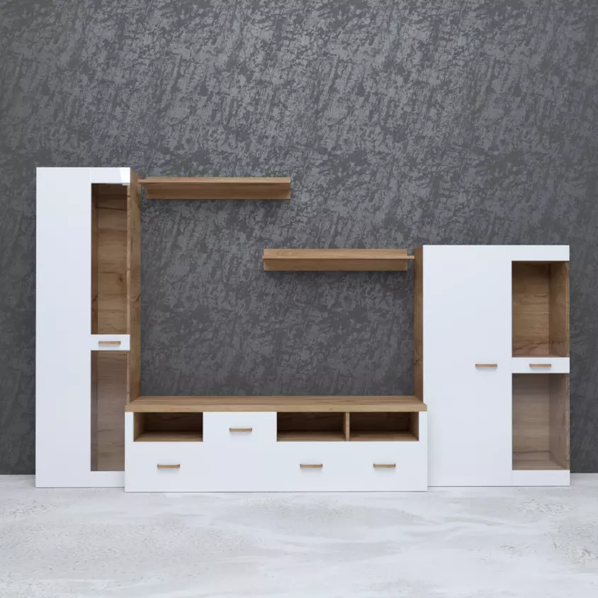 Living room set  3D model_0