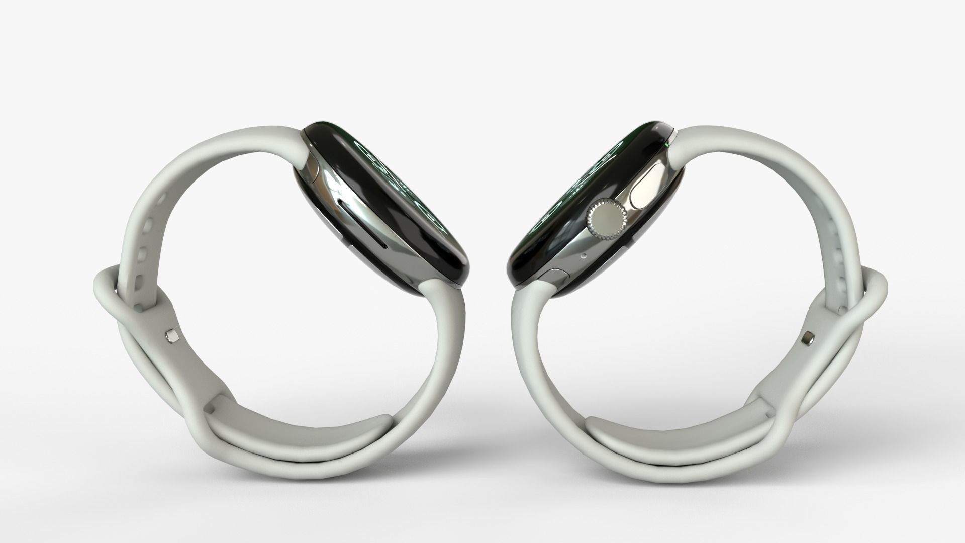 Google Pixel Watch 2 3D model_7