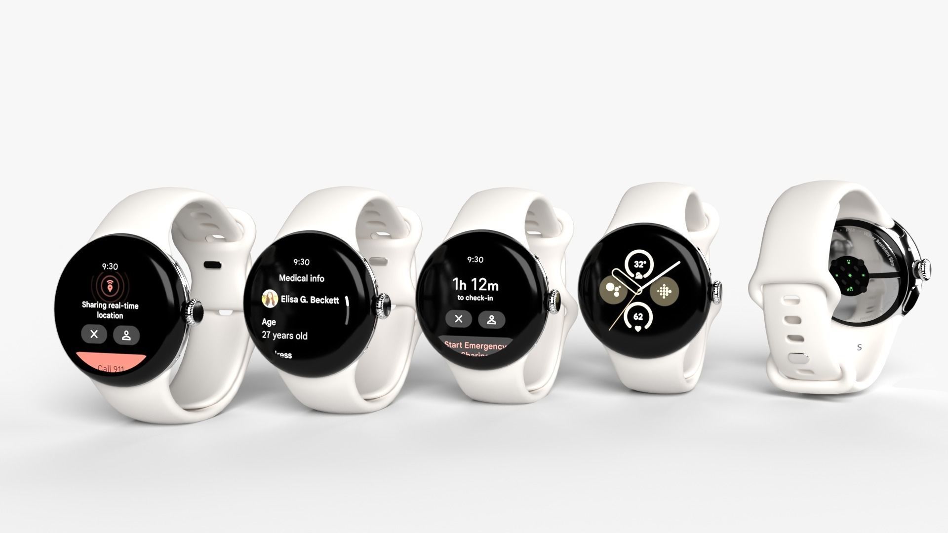 Google Pixel Watch 2 3D model_12