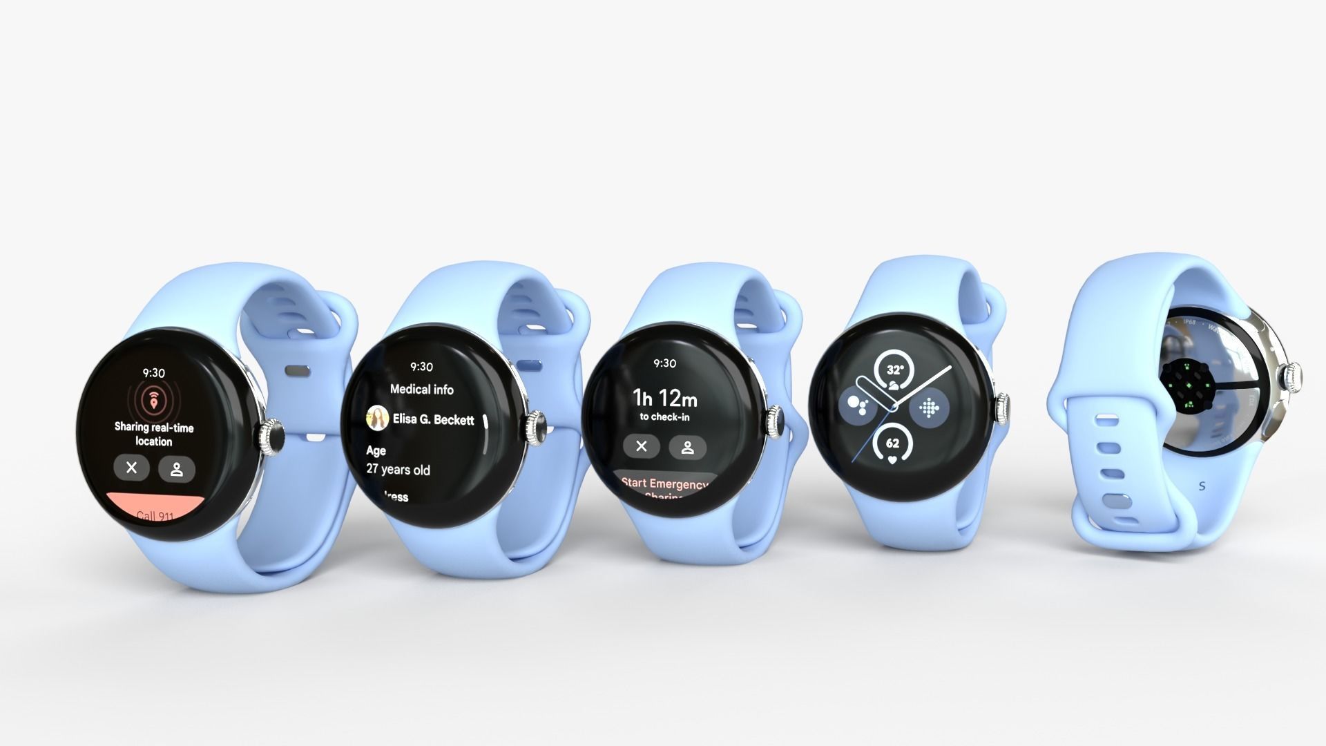 Google Pixel Watch 2 3D model_10