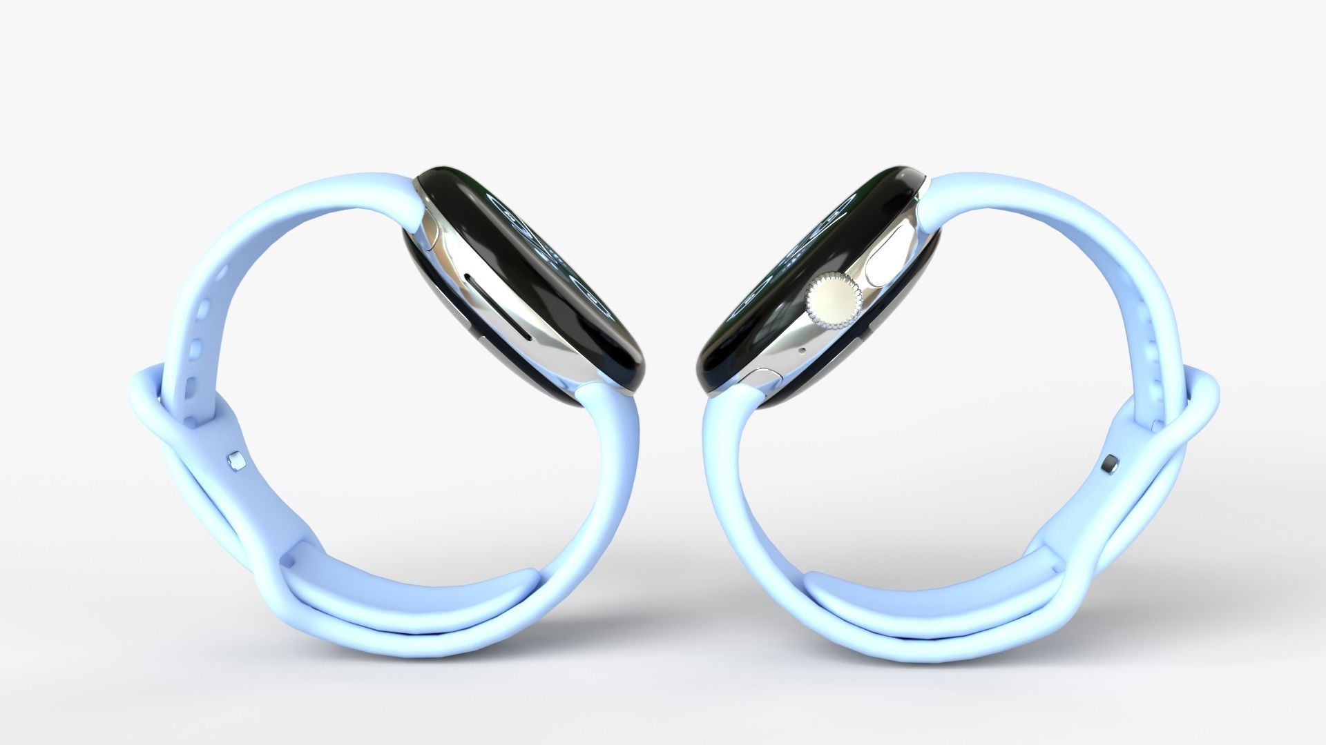 Google Pixel Watch 2 3D model_6