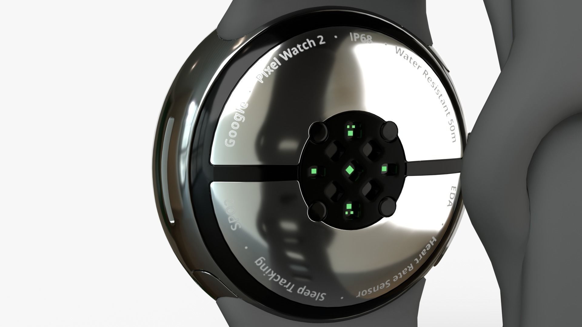 Google Pixel Watch 2 3D model_15