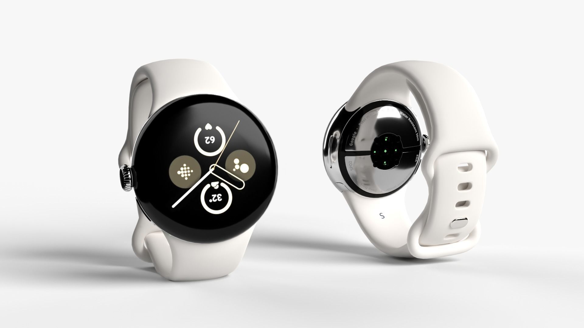 Google Pixel Watch 2 3D model_4