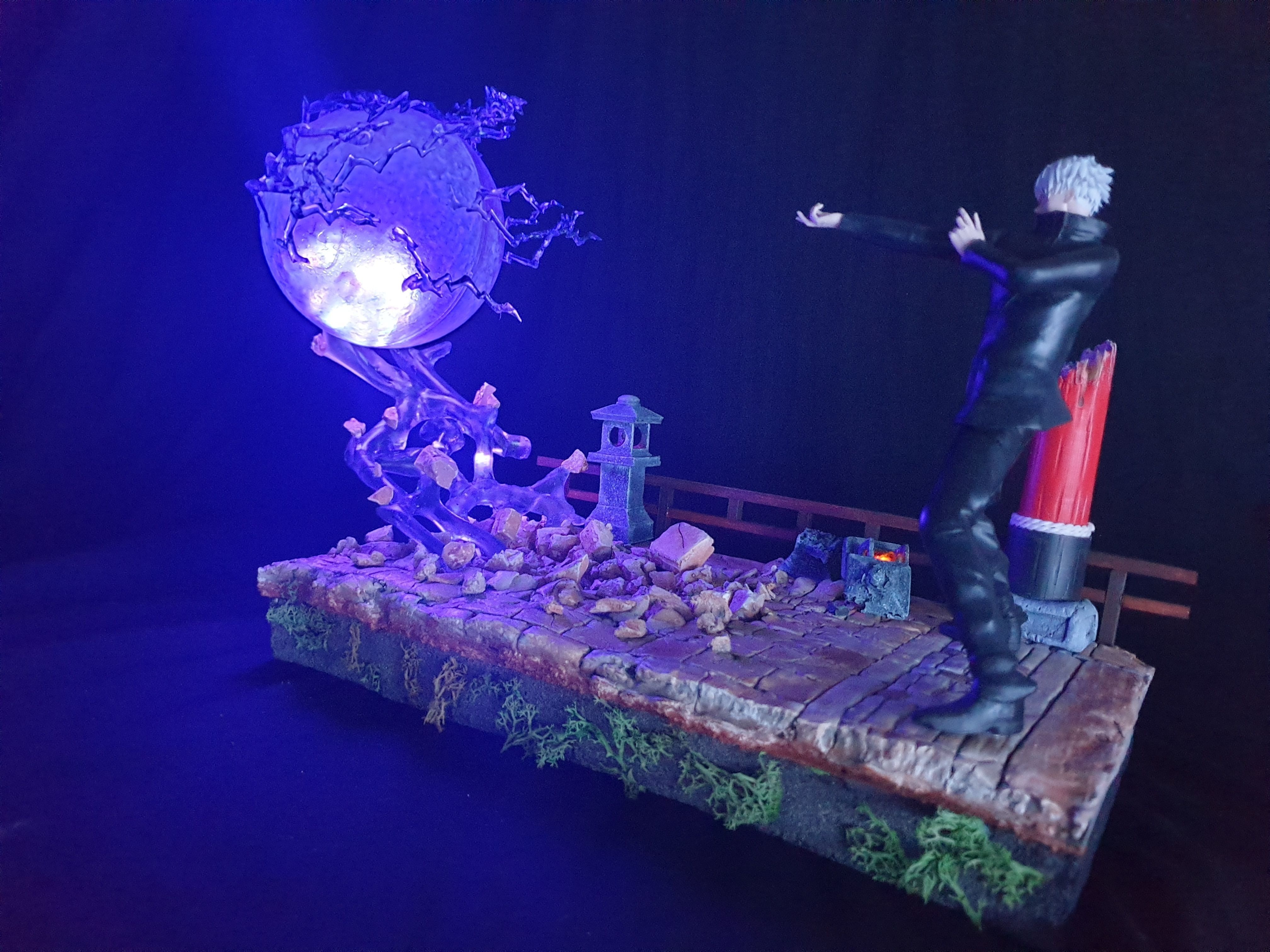 GOJO SATORU - JUJUTSU KAISEN - HOLLOW PURPLE 3D print model_8