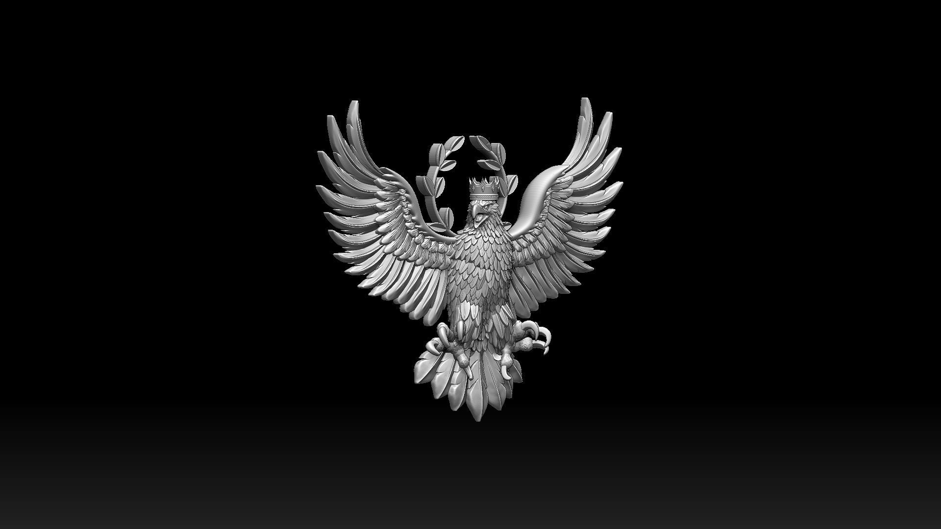 COAT OF ARMS OF AUSTRIA 3D print model_3