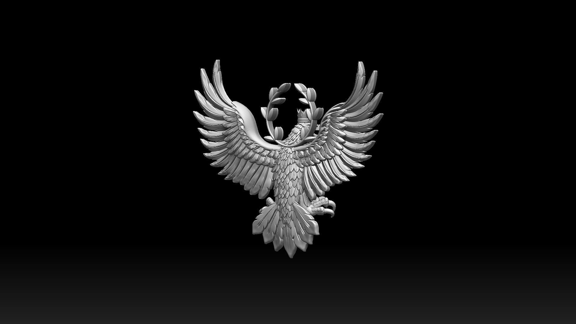 COAT OF ARMS OF AUSTRIA 3D print model_2