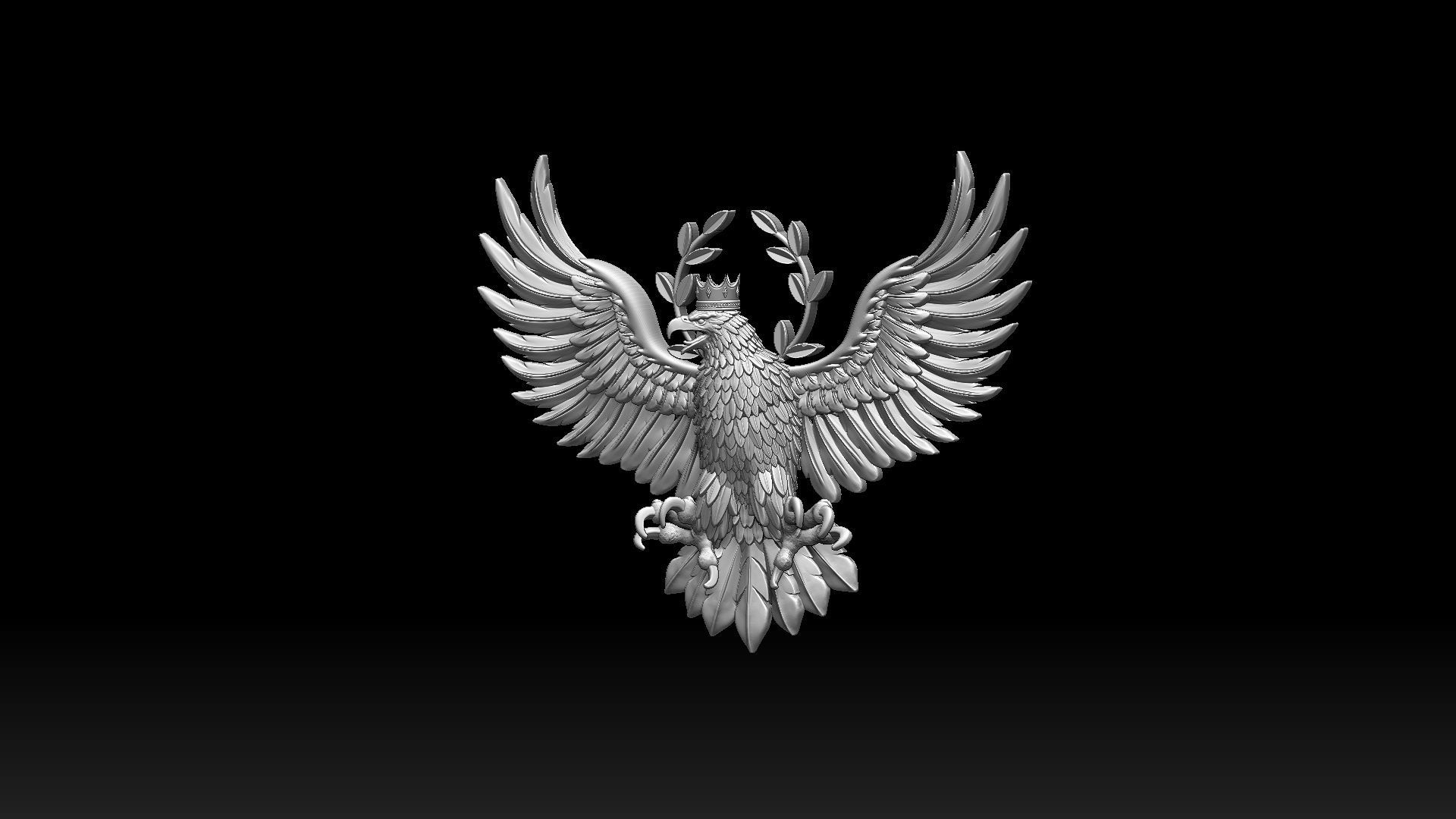 COAT OF ARMS OF AUSTRIA 3D print model_1