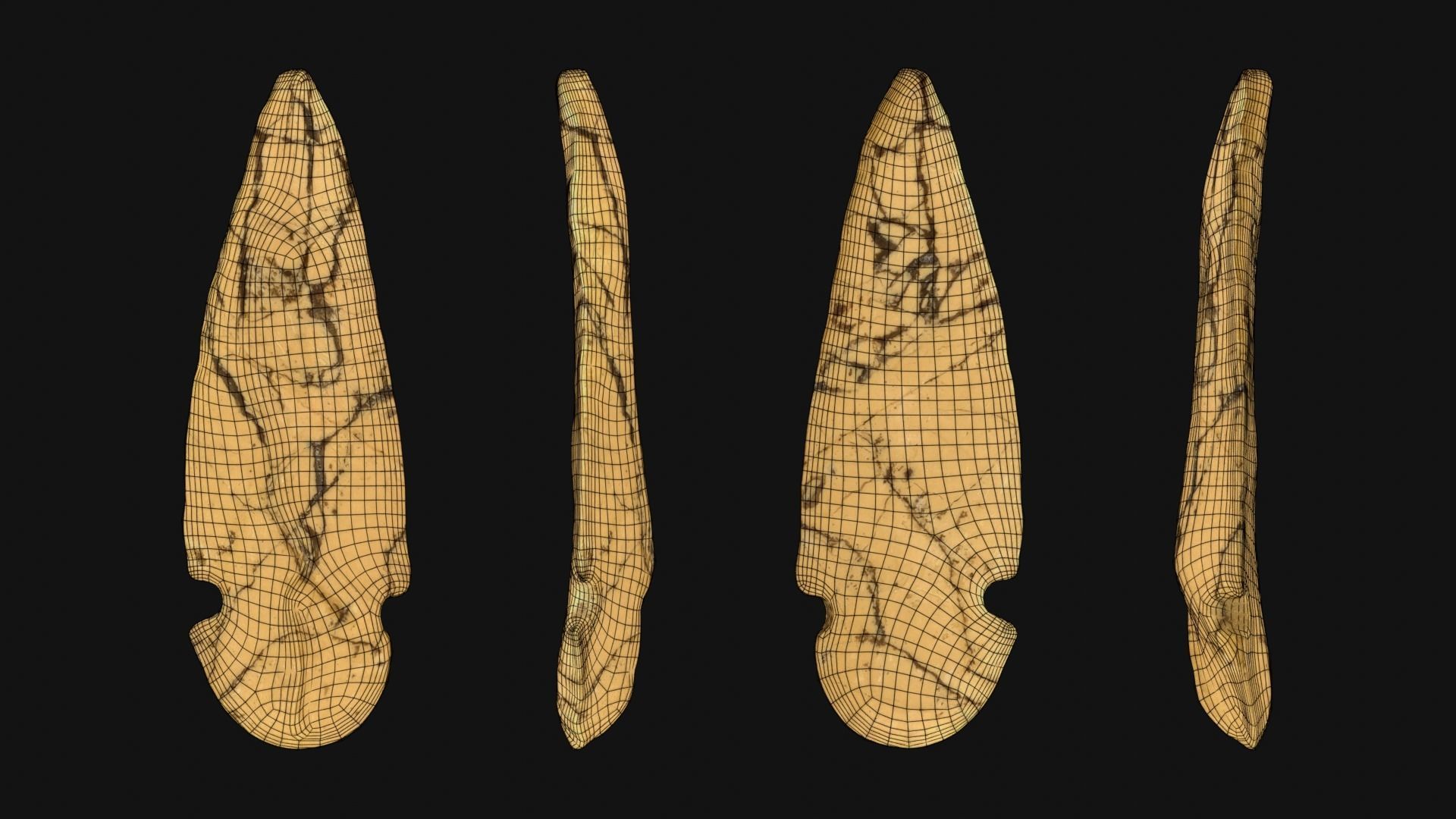 Arrow Head - Authentic Model - 4K PBR Textures 3D model_5