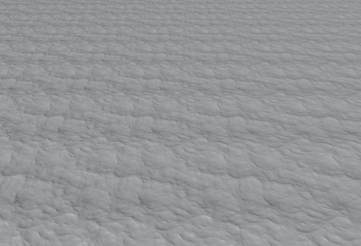 Seascape witht volumic clouds and dynamic sun Free 3D model_4