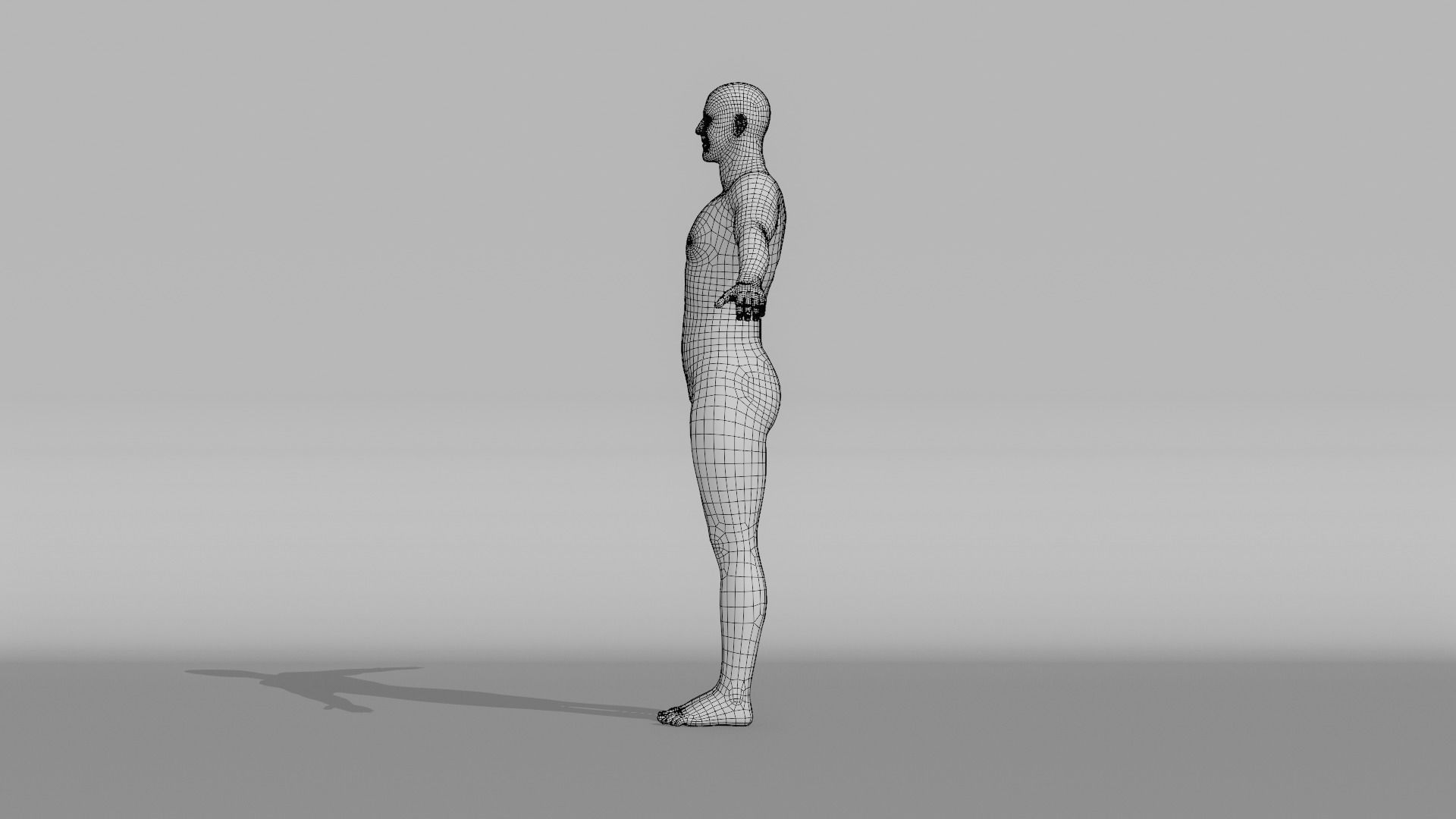 Realistic Male Character - Adam 3D model_19