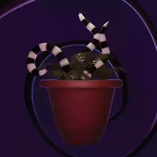 POT SANDY THE SANDWORM 3D print model