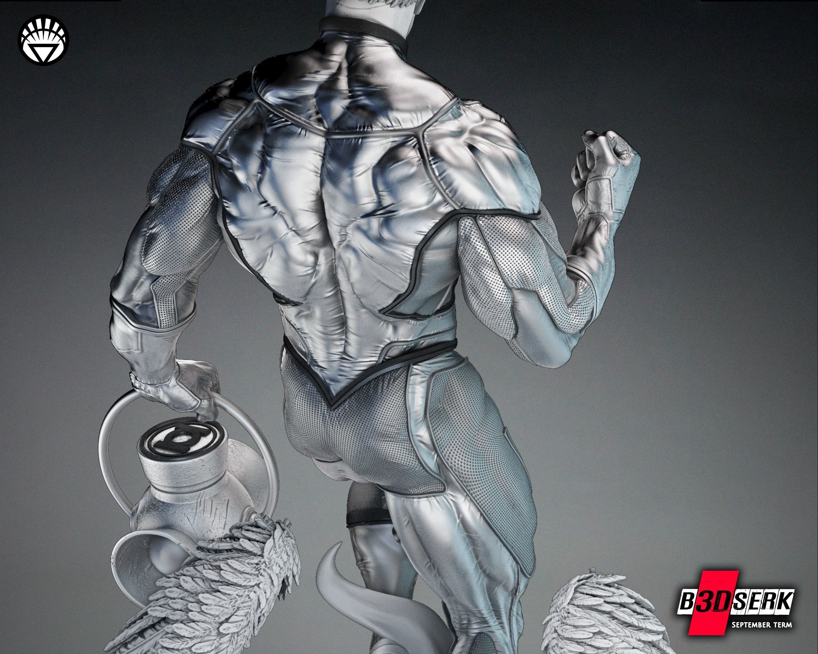 B3DSERK August term 2023 White Lantern Sculpture for printing 3D print model_7