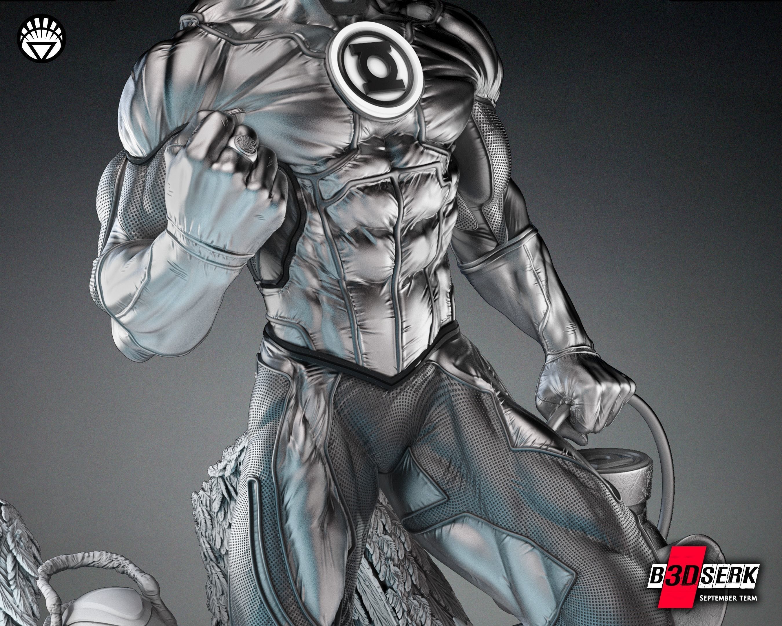 B3DSERK August term 2023 White Lantern Sculpture for printing 3D print model_6