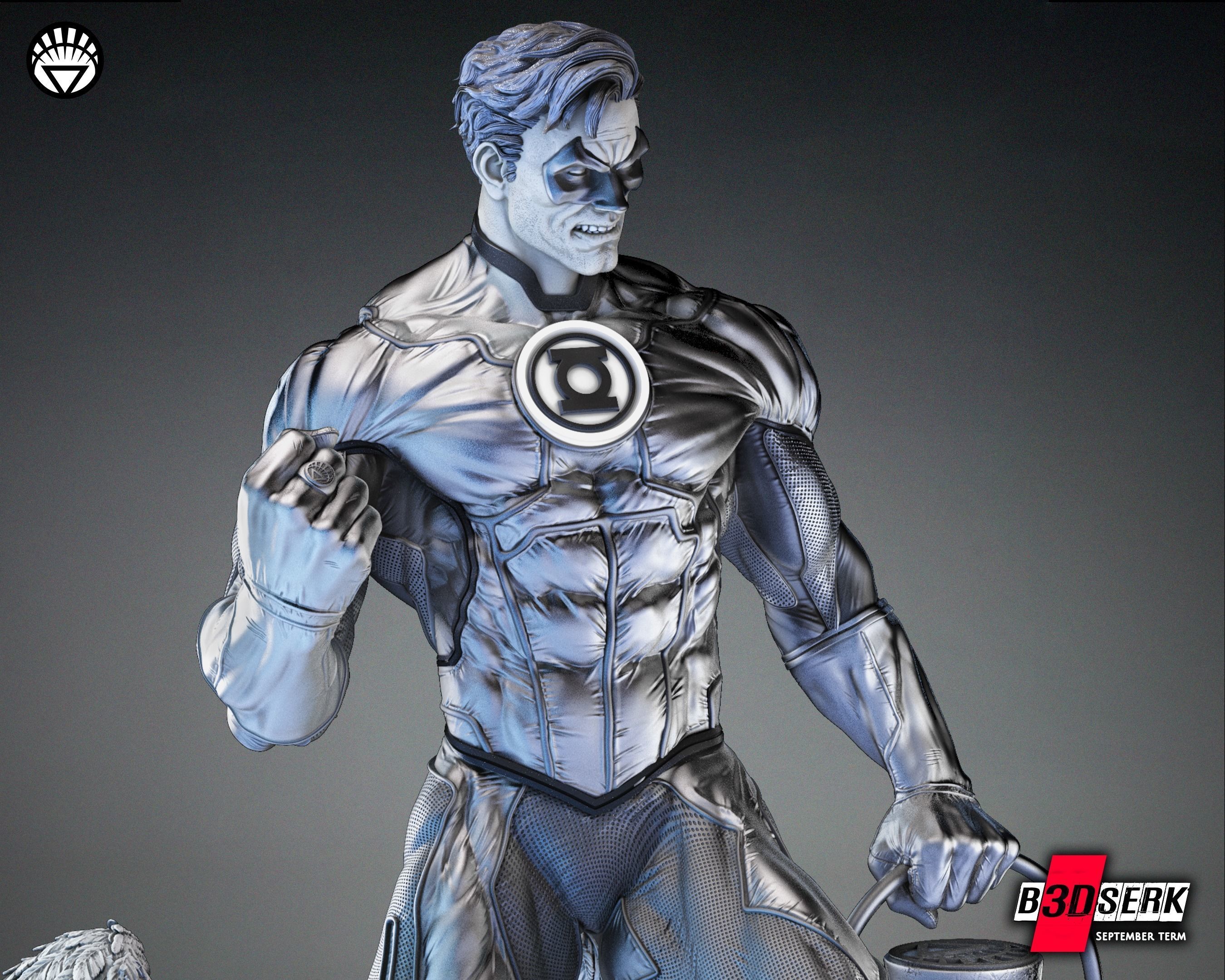 B3DSERK August term 2023 White Lantern Sculpture for printing 3D print model_27