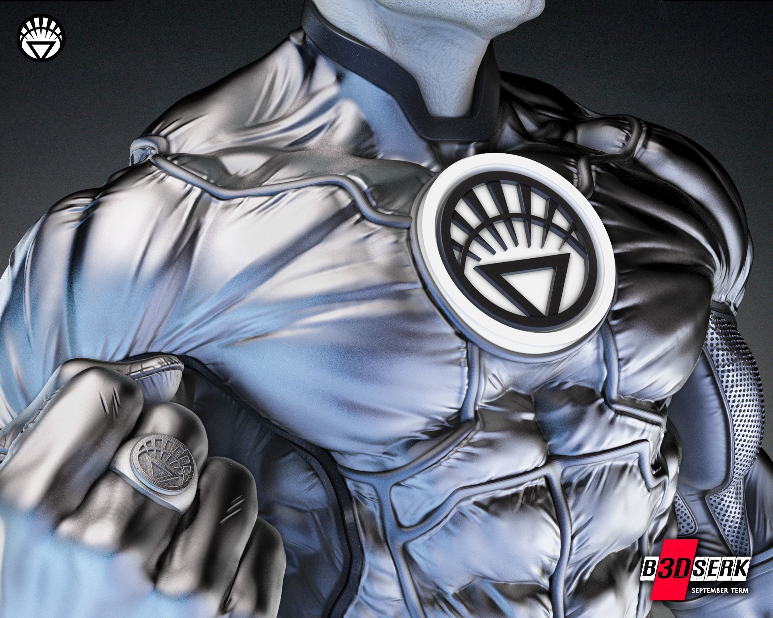 B3DSERK August term 2023 White Lantern Sculpture for printing 3D print model_4