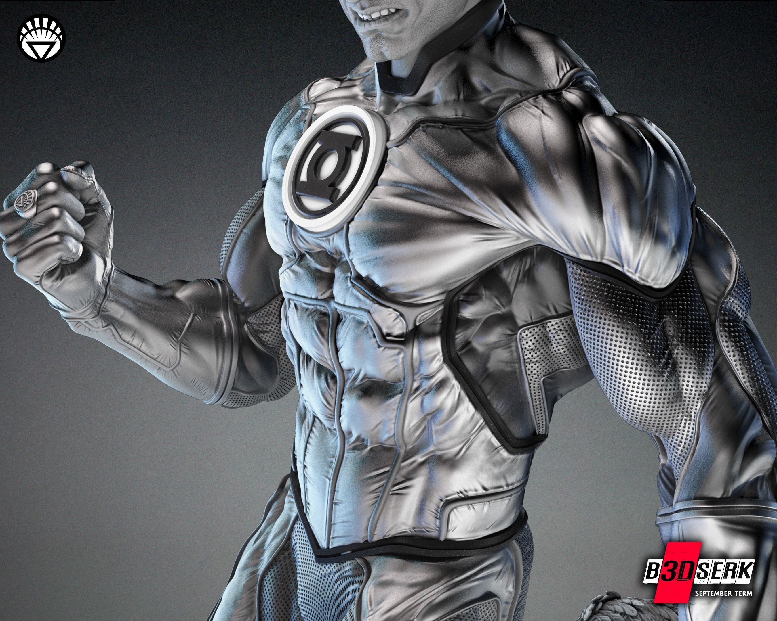 B3DSERK August term 2023 White Lantern Sculpture for printing 3D print model_58