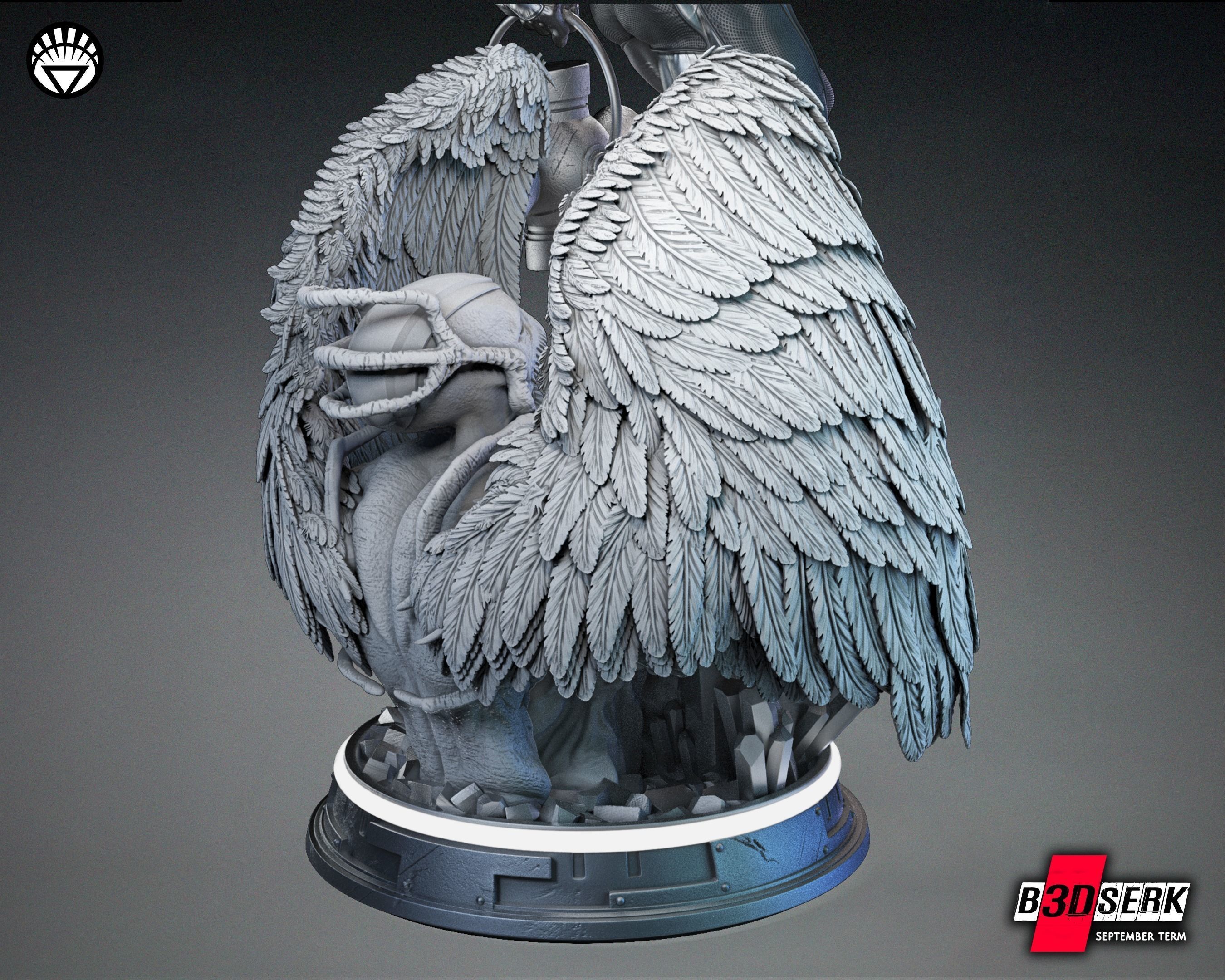 B3DSERK August term 2023 White Lantern Sculpture for printing 3D print model_37