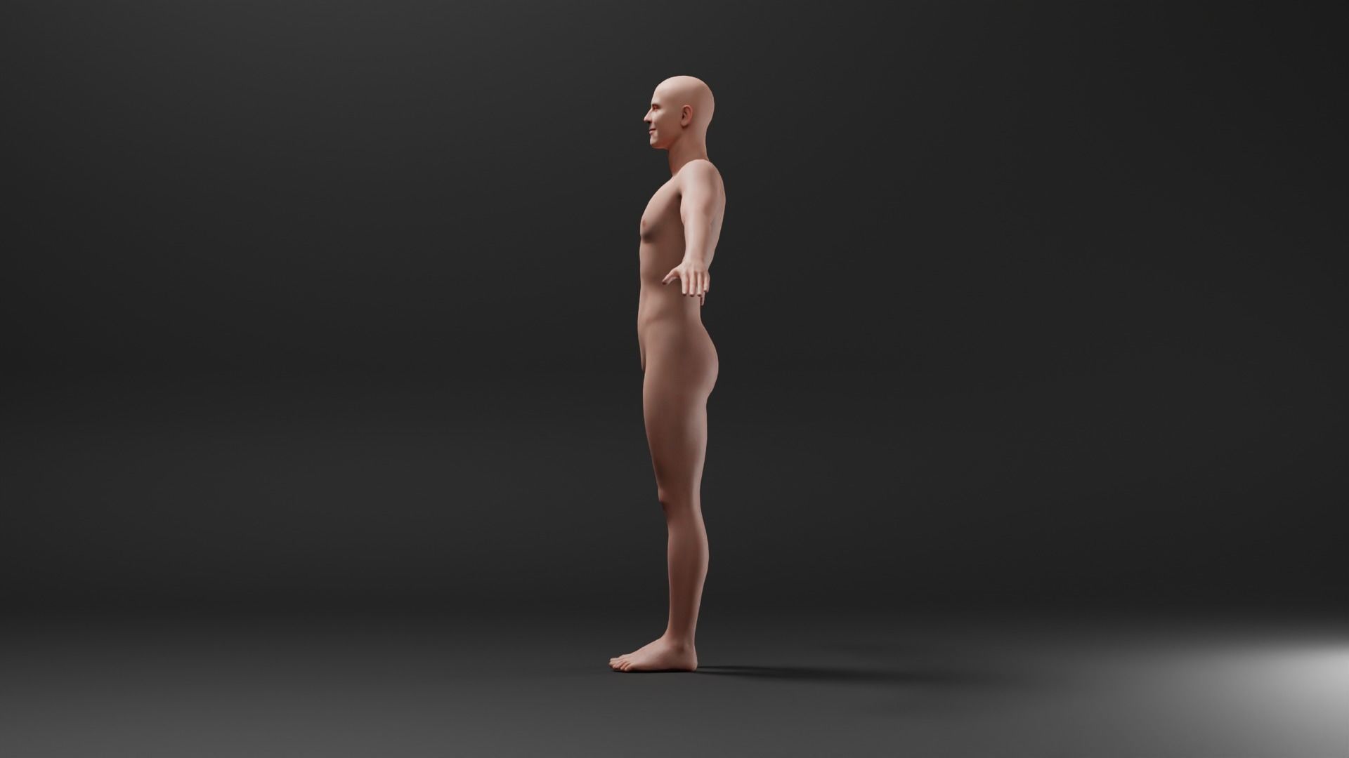 Realistic Male Character - Dean 3D model_4