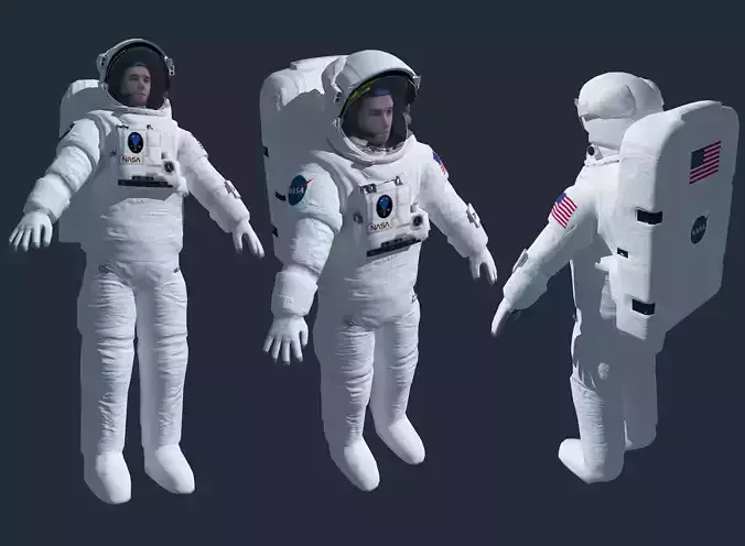 astronauts space Modern