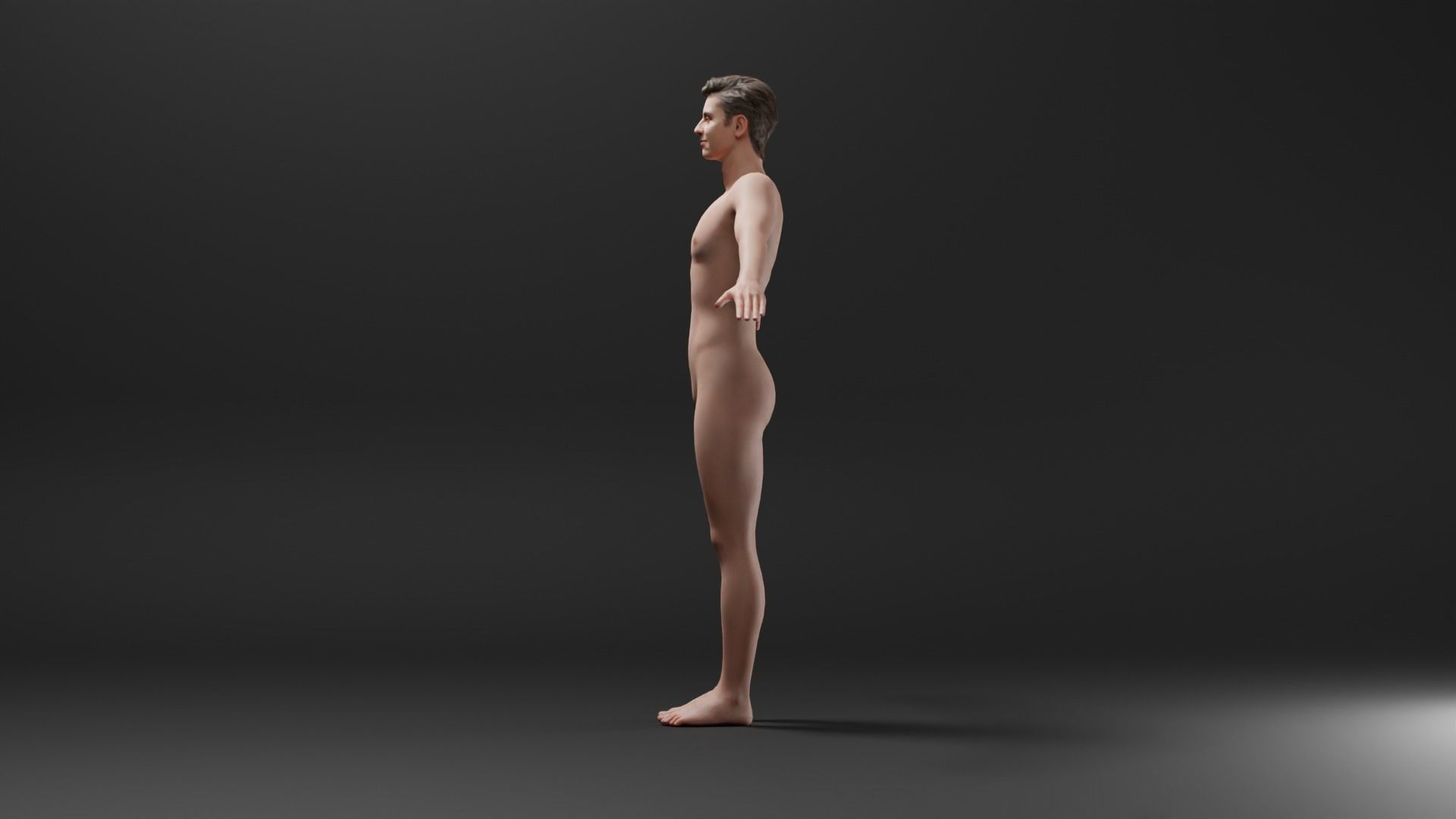 Realistic Male Character - Denzil 3D model_4