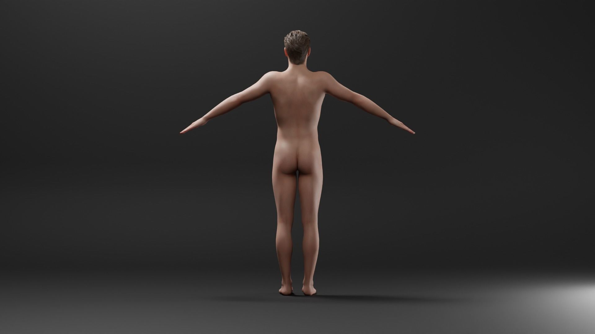 Realistic Male Character - Denzil 3D model_3