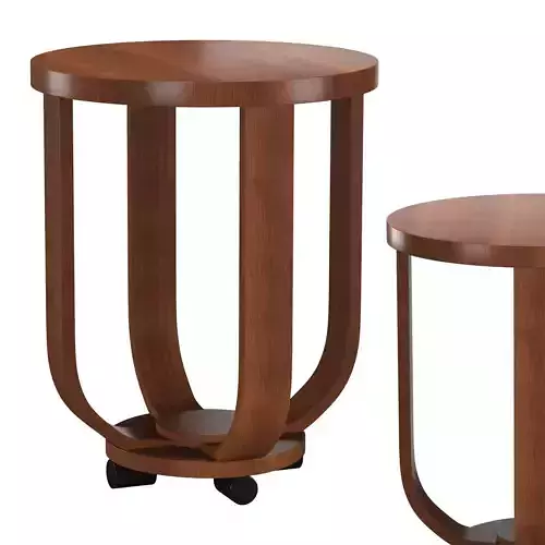 Art Deco Lacquered Side Table