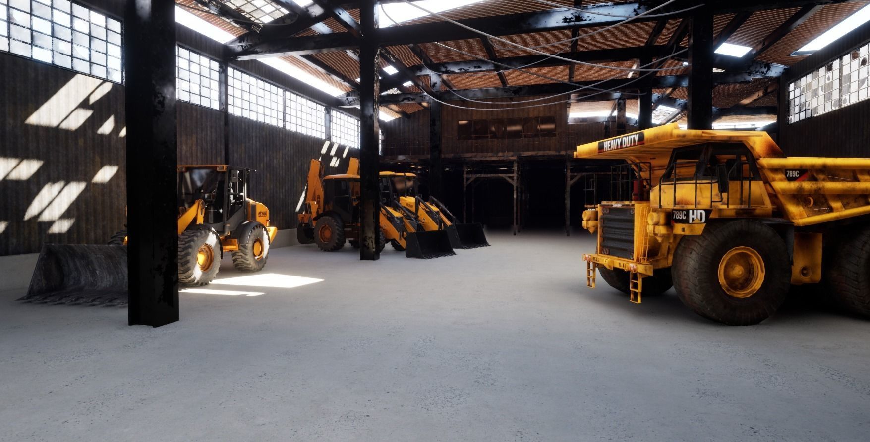 Industrial environment for Unreal Engine 5 Free 3D model_4