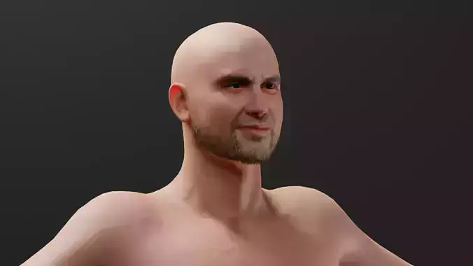 Realistic Male Character - Fin