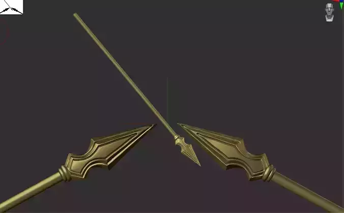 spear 3D print model