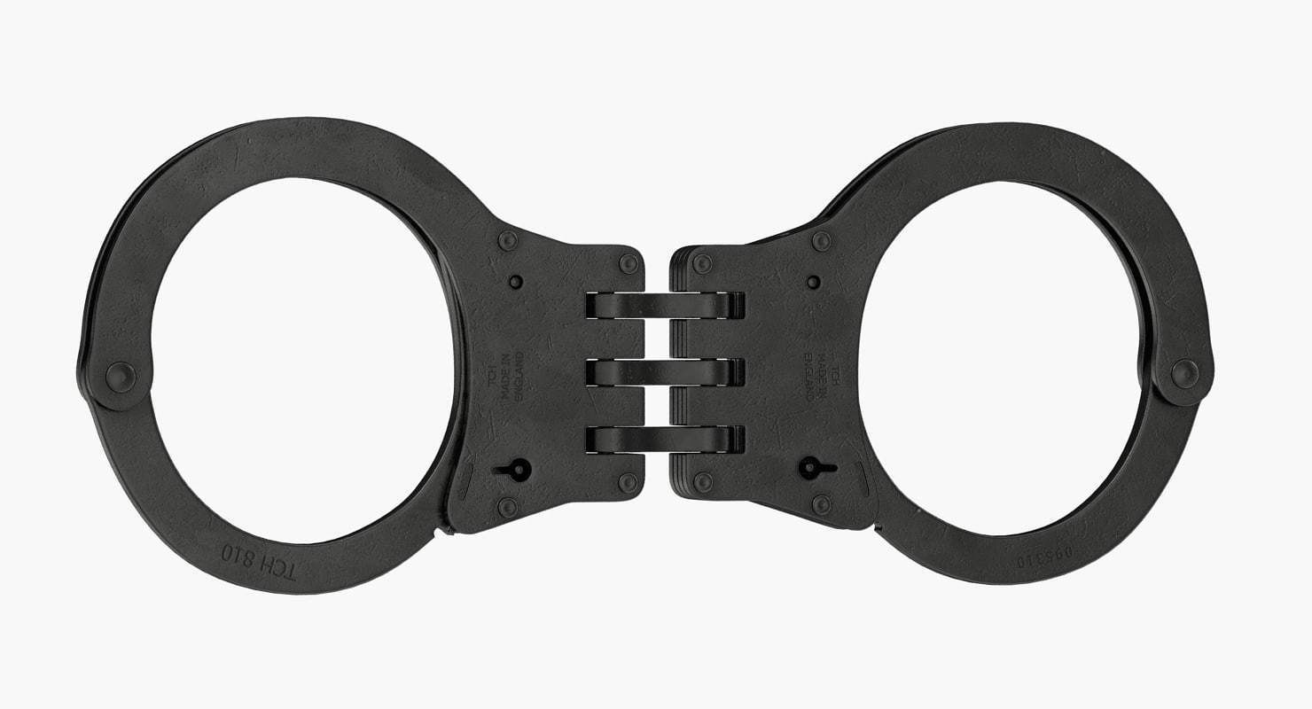 Model-Hinged-Handcuffs-Hinged-3ds-Max Low-poly 3D model_8