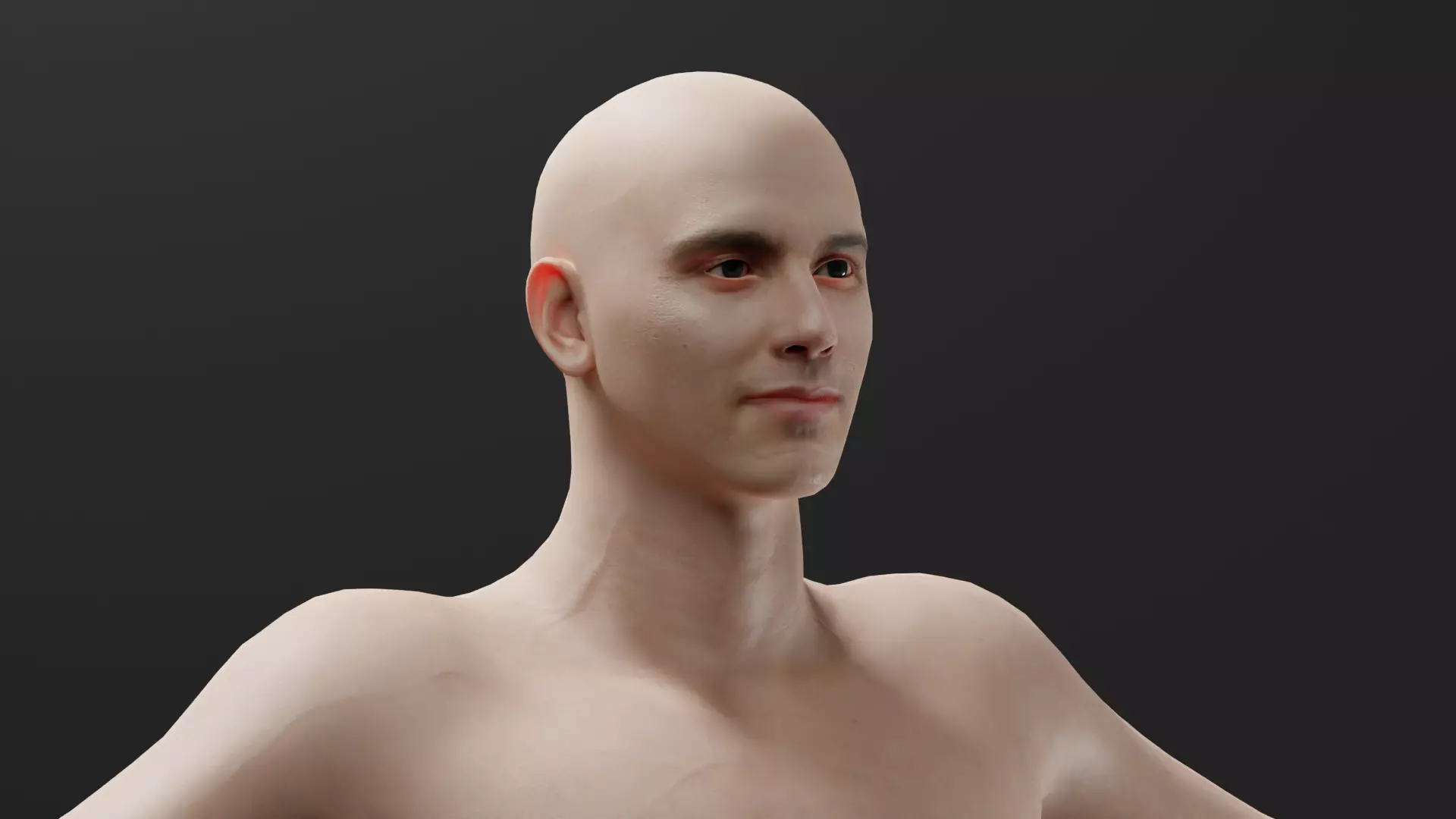 Realistic Male Character - Gershon 3D model_0