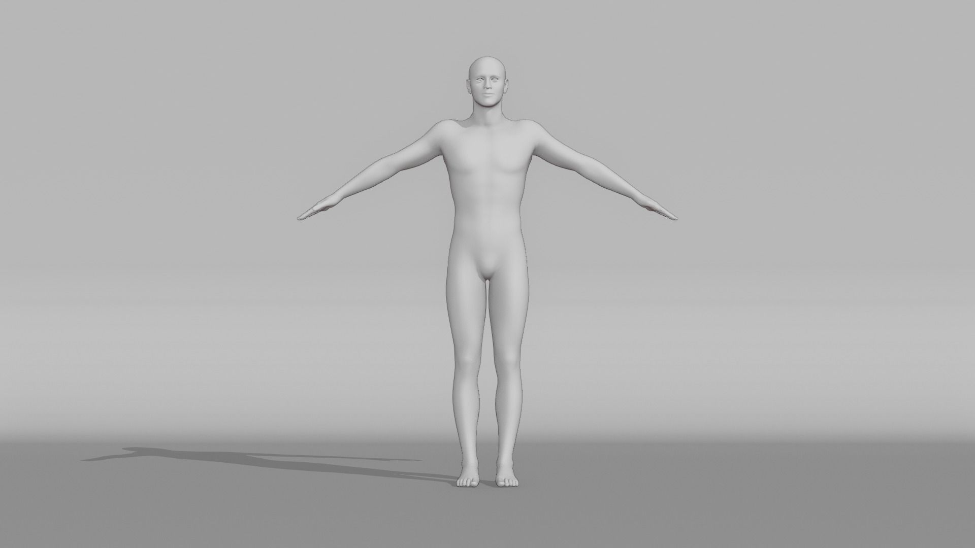 Realistic Male Character - Gershon 3D model_7