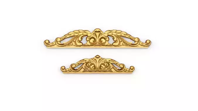 Classic carved decor ornament 361