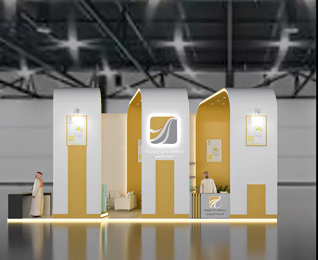 booth luxury 3D model_3