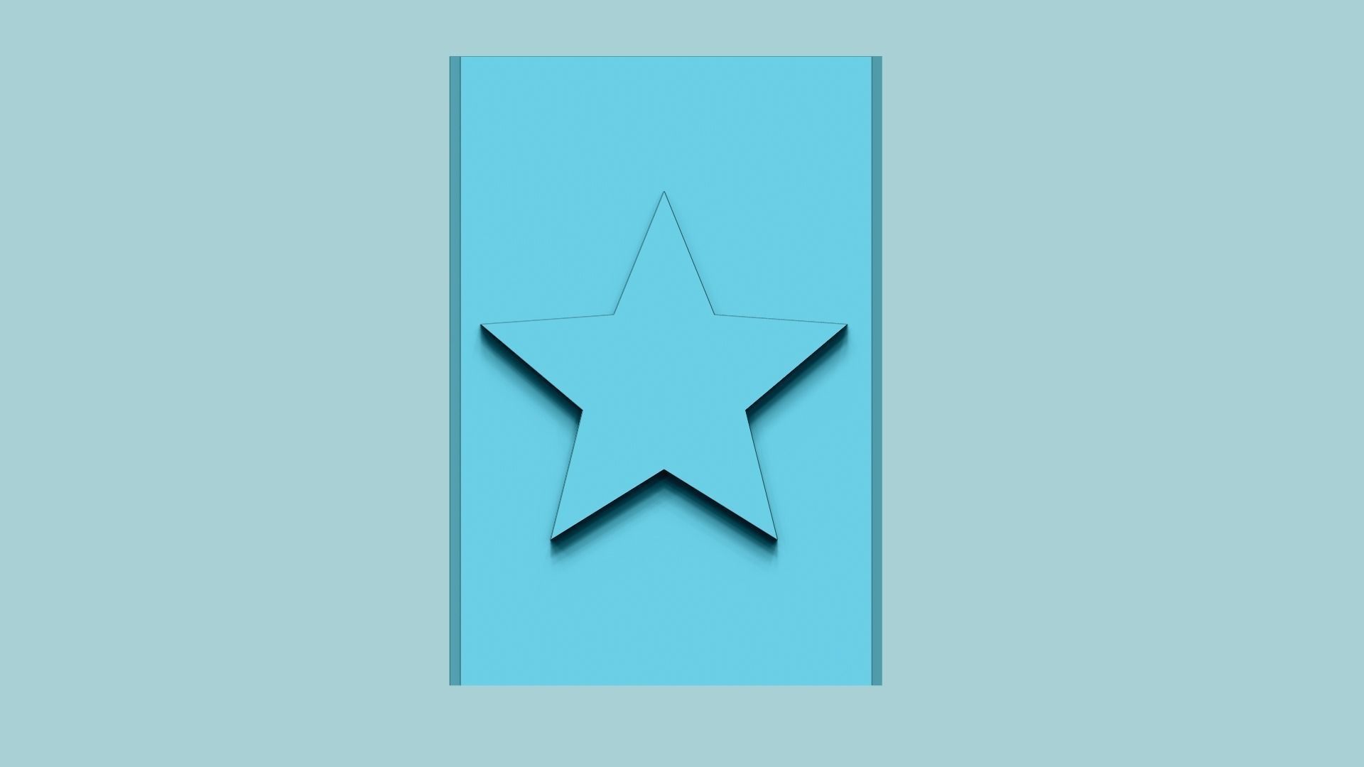 Stamp 04 - Star - Fondant Decoration Maker Toy Free 3D print model_6