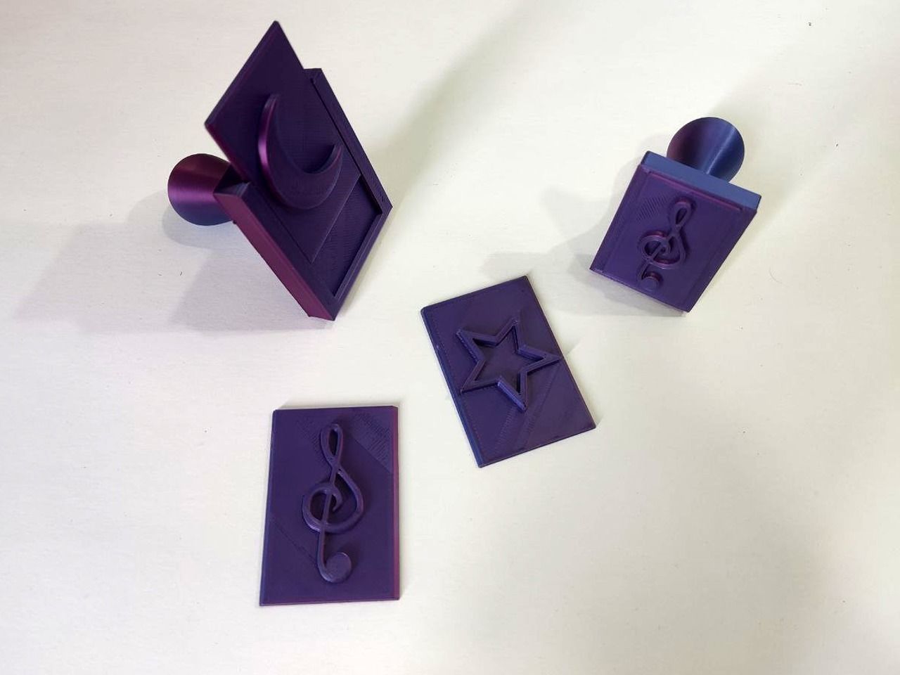 Stamp 05 - Music - Fondant Decoration Maker Toy 3D print model_23