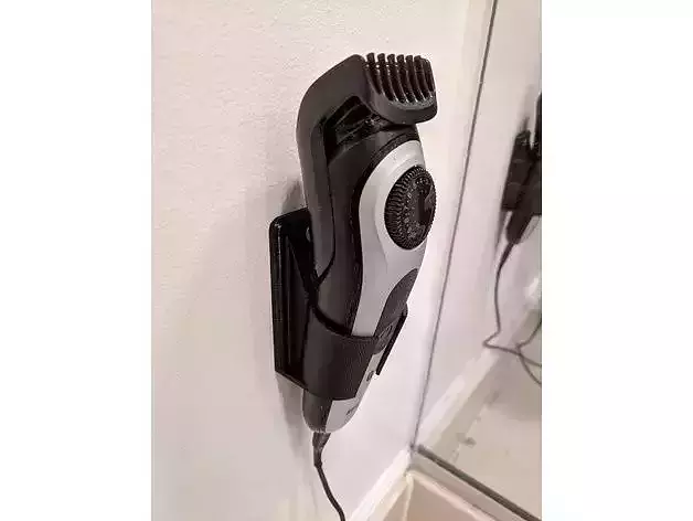 Wall Mount for Braun Beard Trimmer 3D print model