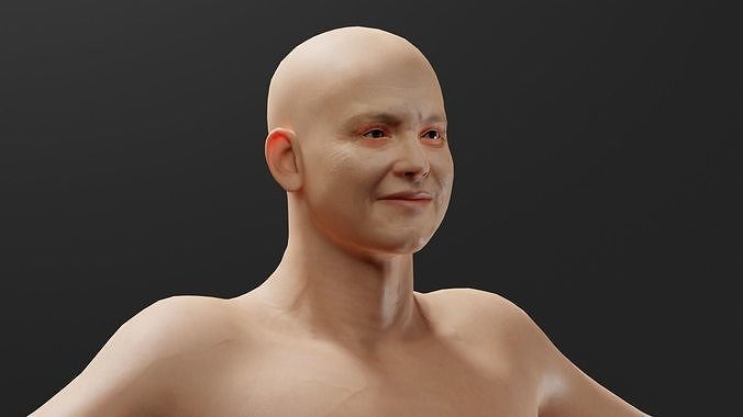 Realistic Male Character - Jan-Lee 3D model